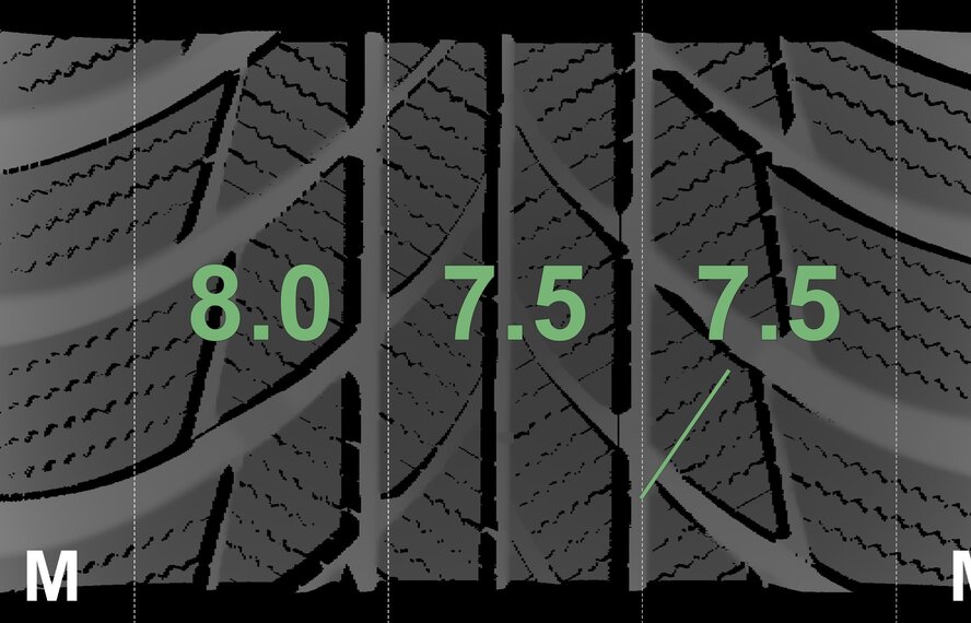 Mercedes Mercedes A B CLA Class W177 C118 W247 17 inch Bridgestone Winter tires Original