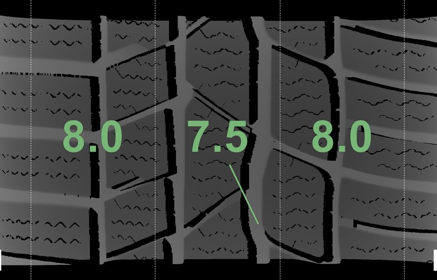 Mercedes Mercedes A B CLA Class W176 W117 W246 17 inch Continental Winter tires Original