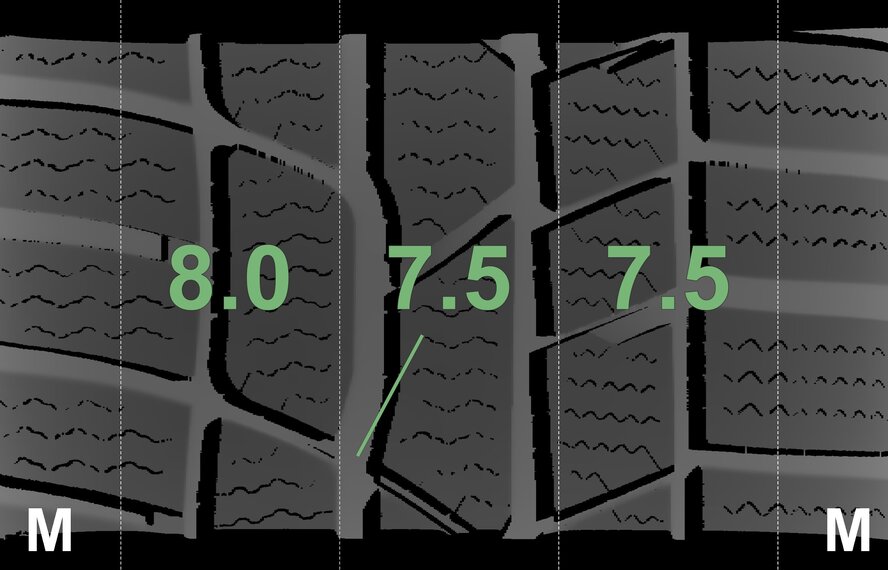 Mercedes Mercedes A B CLA Class W176 W117 W246 17 inch Continental Winter tires Original