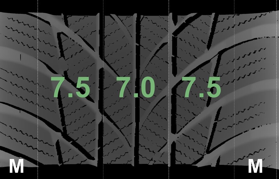BMW BMW X1 F48 X2 F39 574 17 inch Bridgestone Winter tires Original