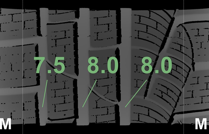 BMW BMW 3 4 series F30 F31 F32 F33 F36 405M 18 inch Pirelli Runflat Winter tires New Original