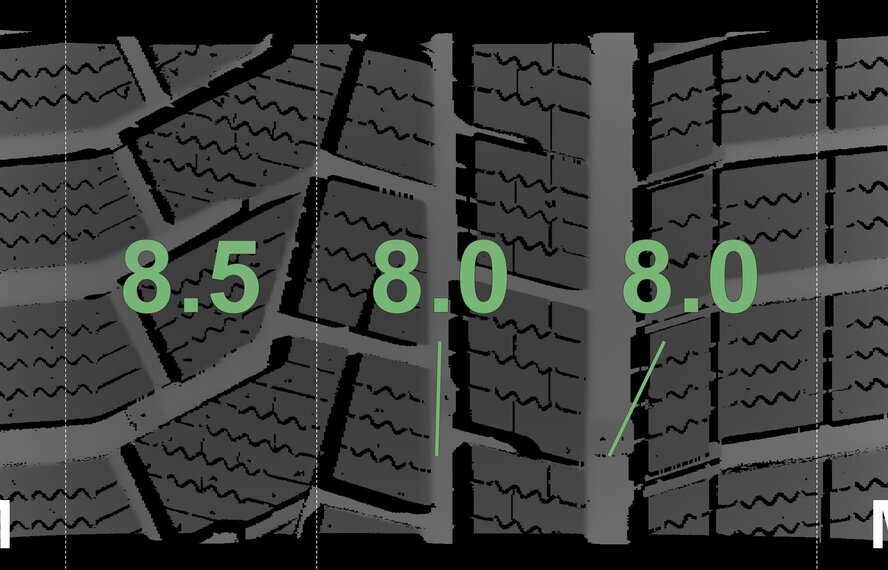 BMW BMW 3 4 series F30 F31 F32 F33 F36 397 18 inch Hankook Runflat Winter tires New Original