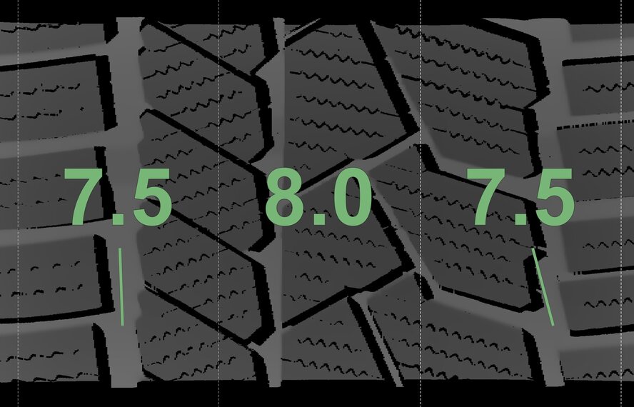 BMW BMW 3 4 series F30 F31 F32 F33 F36 401 19 inch Continental Runflat Winter tires Original