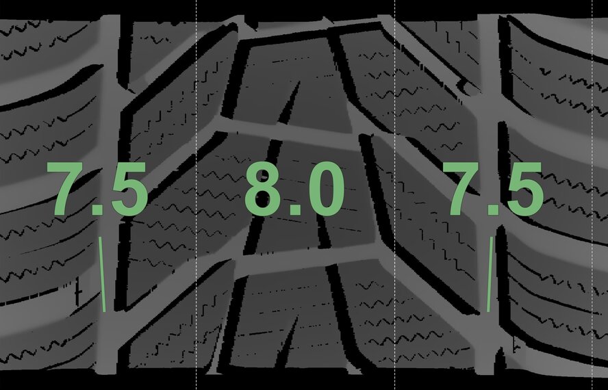 BMW BMW 6 GT G32 7 series G11 G12 20 inch rims Hankook Winter tires Original