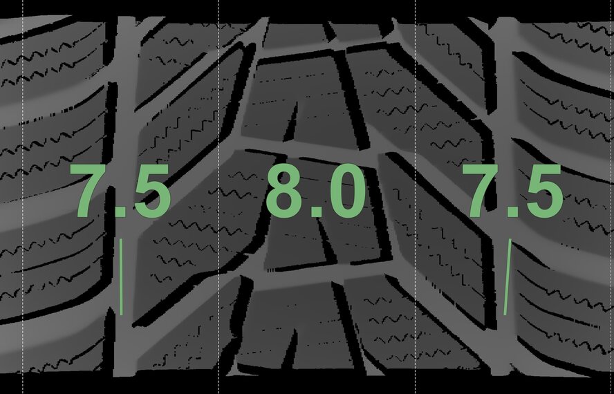 BMW BMW 6 GT G32 7 series G11 G12 20 inch rims Hankook Winter tires Original