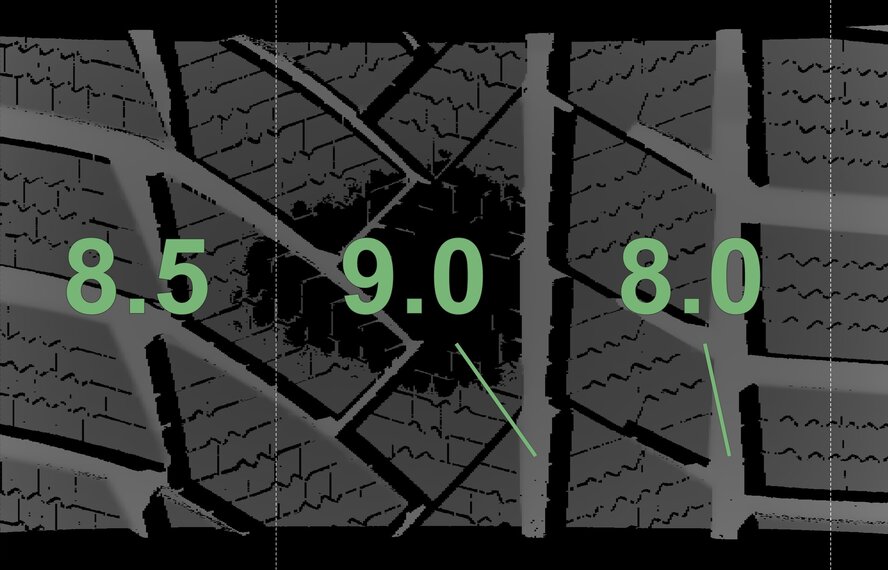 BMW BMW 5 series G30 G31 8 series G14 G15 G16 684 18 inch rims Continental Runflat Winter tires New Original