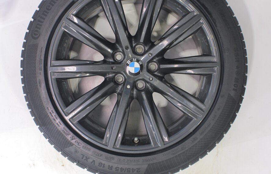 BMW BMW 5 series G30 G31 8 series G14 G15 G16 684 18 inch rims Continental Runflat Winter tires New Original