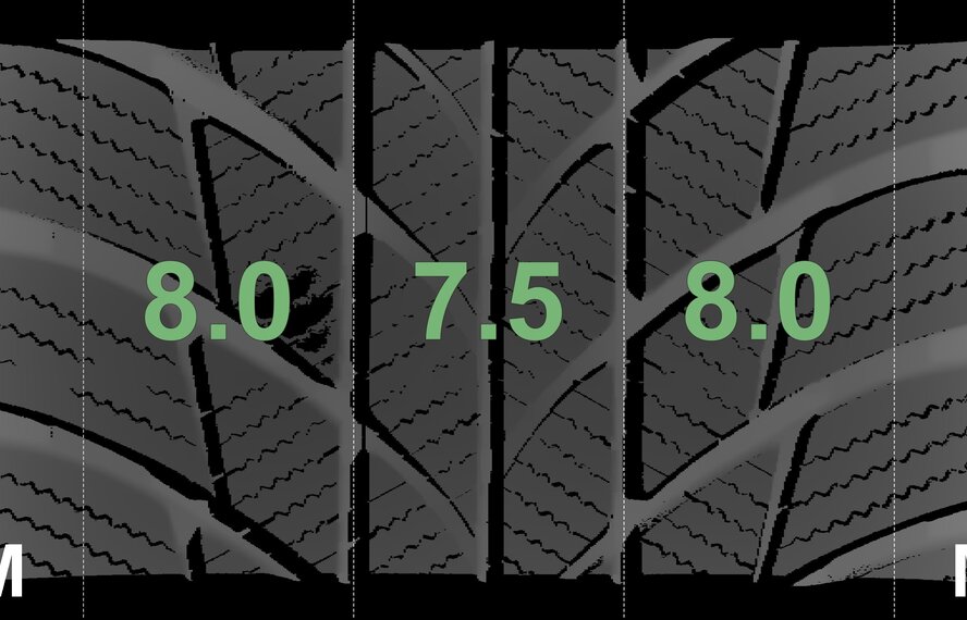 BMW BMW 3 4 series F30 F31 F32 F33 F36 413 17 inch rims Bridgestone Runflat Winter tires Original