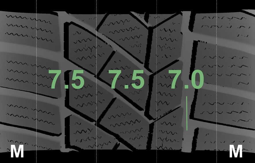 BMW BMW 2 series F45 F46 Active Gran Tourer 478 17 inch rims Continental Winter tires Original