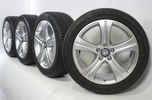 Mercedes Mercedes E Class W213 S213 18 inch rims Continental Summer Tires Original