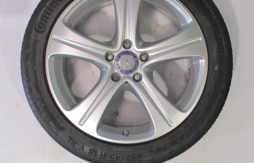 Mercedes Mercedes E Class W213 S213 18 inch rims Continental Summer Tires Original