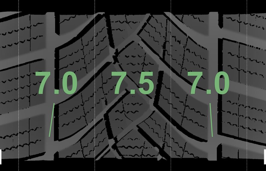 BMW BMW 4 series i4 G26 859M 19 inch rims Goodyear Winter tires Original