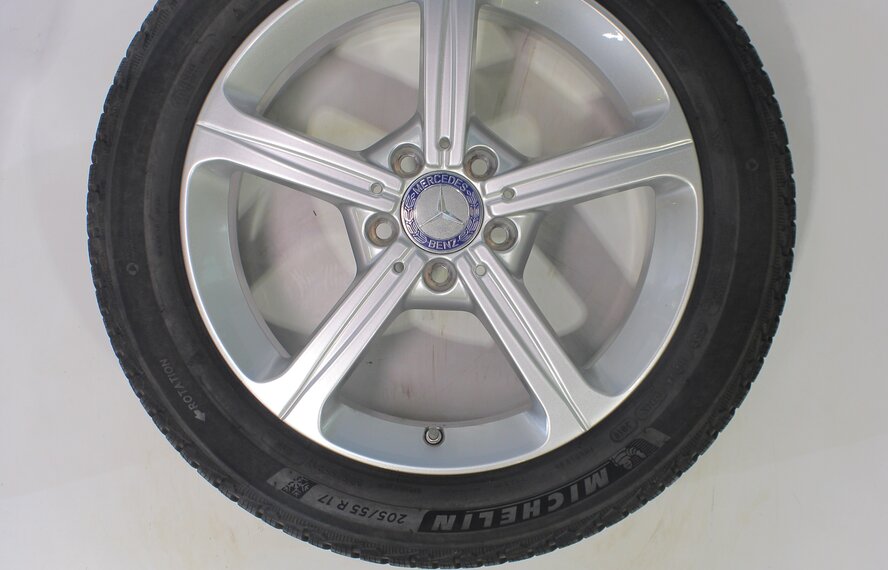 Mercedes Mercedes A B CLA Class W177 C118 W247 17 inch rims Michelin Winter tires Original