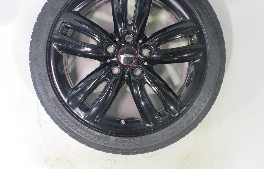 Mini Mini Cooper / S / One / Convertible F55 F56 F57 JCW501 17 inch rims Dunlop Runflat Winter tires Original