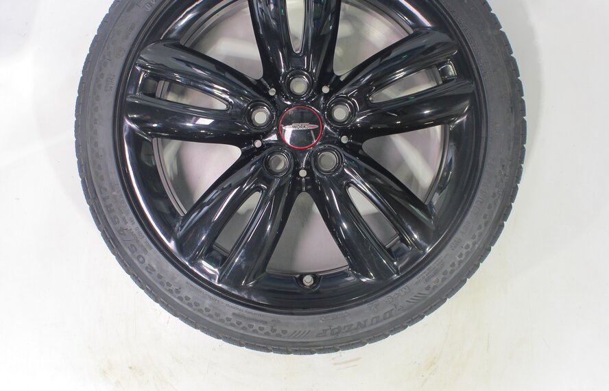 Mini Mini Cooper / S / One / Convertible F55 F56 F57 JCW501 17 inch rims Dunlop Runflat Winter tires Original