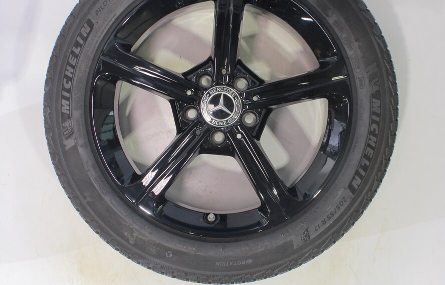 Mercedes Mercedes A B CLA Class W177 C118 W247 17 inch rims Michelin Winter tires Original
