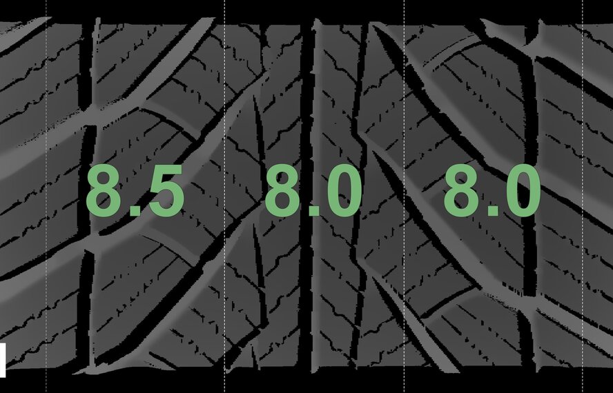 BMW BMW 5 series G30 G31 8 series G14 G15 G16 632 18 inch rims Goodyear Winter tires Original