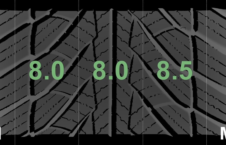 BMW BMW 5 series G30 G31 8 series G14 G15 G16 632 18 inch rims Goodyear Winter tires Original