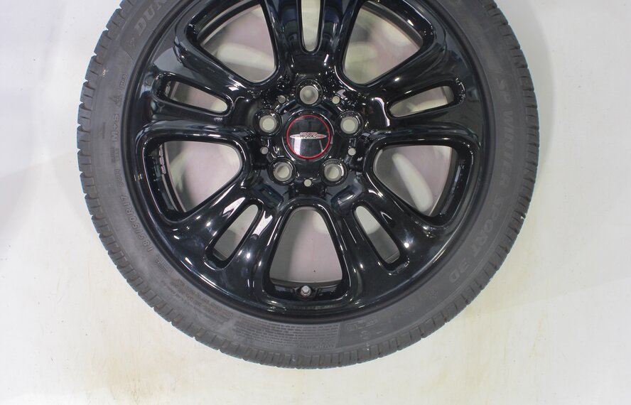 Mini Mini Cooper / S / One / Convertible F55 F56 F57 JCW510 17 inch rims Dunlop Runflat Winter tires Original