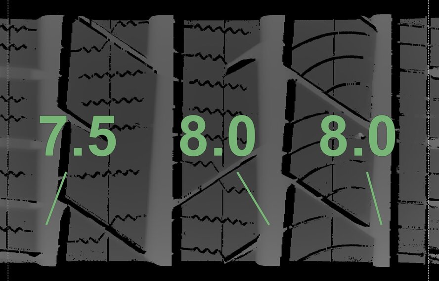 Audi Audi Q8 e-tron 21 inch wheels Continental Summer Tires New Original