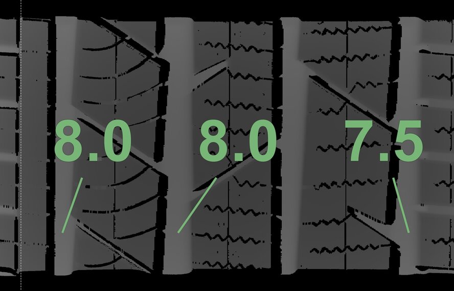 Audi Audi Q8 e-tron 21 inch wheels Continental Summer Tires New Original