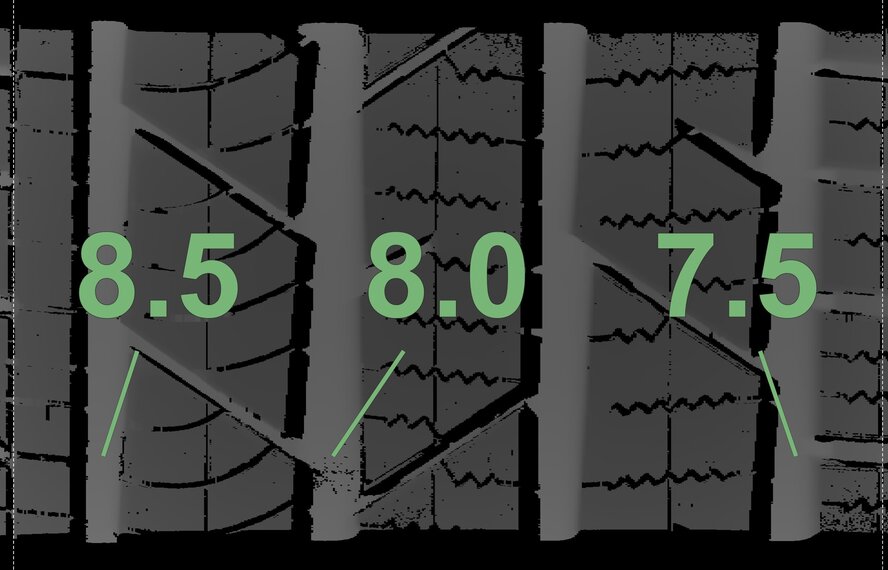 Audi Audi Q8 e-tron 21 inch wheels Continental Summer Tires New Original