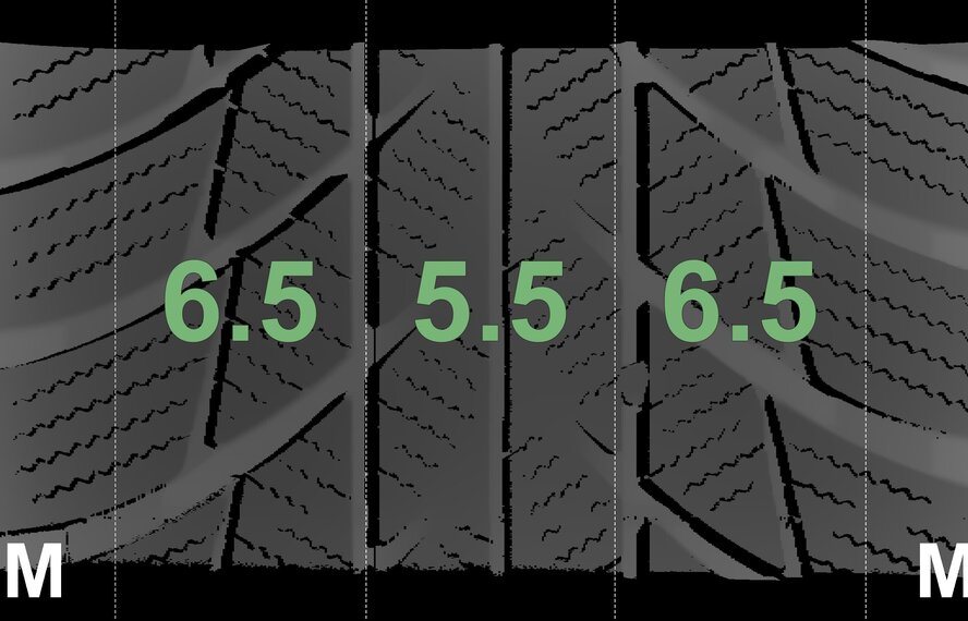 BMW BMW 5 6 series F06 F10 F11 F12 F13 236 17 inch rims Bridgestone Runflat Winter tires Original