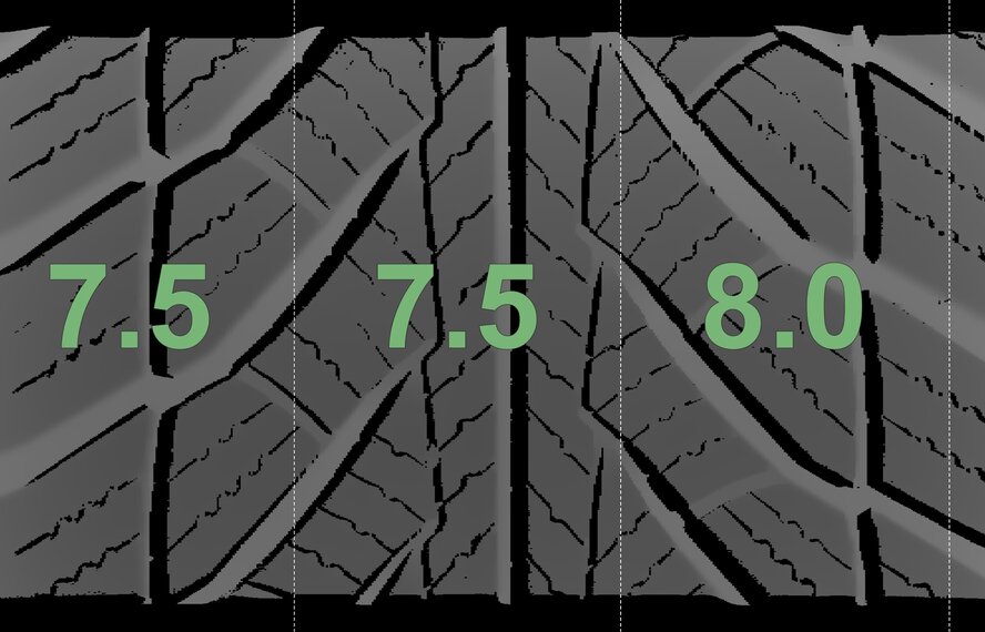 BMW BMW 5 series G30 G31 8 series G14 G15 G16 632 18 inch rims Goodyear Winter tires Original