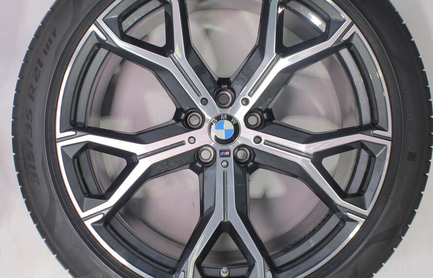 BMW BMW X5 G05 X6 G06 741M 21 inch rims Pirelli Runflat Summer Tires Original
