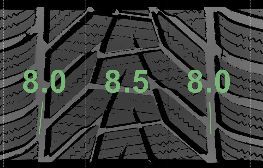 Audi Audi A4 S4 B9 8W 19 inch rims Hankook Winter tires New Original