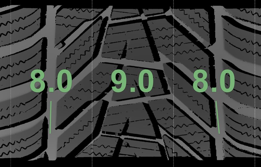 Audi Audi A4 S4 B9 8W 19 inch rims Hankook Winter tires New Original