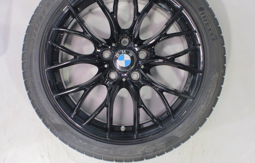 BMW BMW 3 4 series F30 F31 F32 F33 F36 405M 18 inch rims Pirelli Runflat Winter tires Original