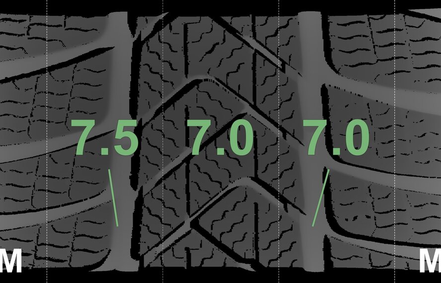 BMW BMW 5 series G30 G31 8 series G14 G15 G16 631 17 inch rims Pirelli Winter tires Original