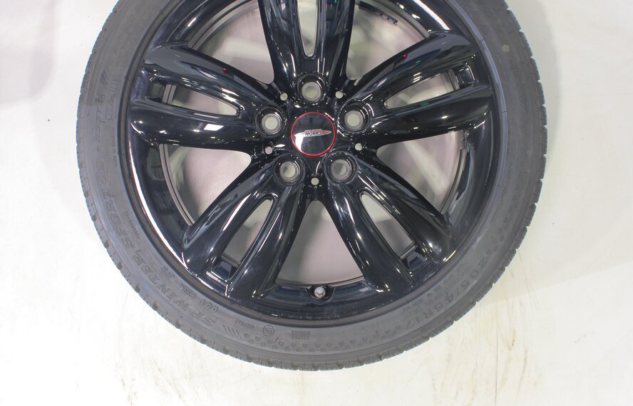 Mini Mini Cooper / S / One / Convertible F55 F56 F57 JCW501 17 inch rims Dunlop Runflat Winter tires Original