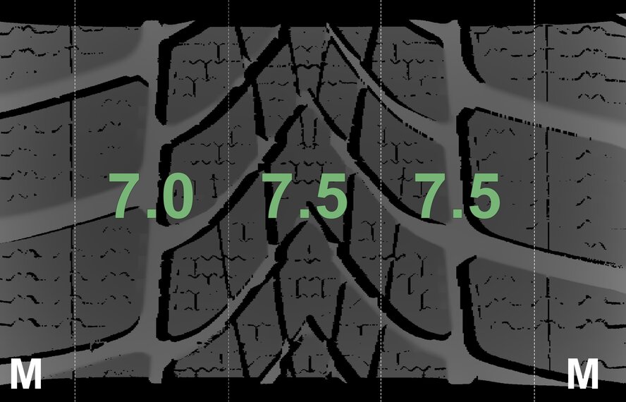 Mini Mini Cooper / S / One / Convertible F55 F56 F57 499 17 inch rims Dunlop Runflat Winter tires Original