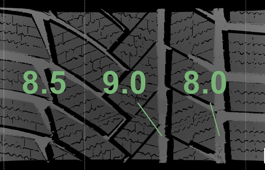 BMW BMW 5 series G30 G31 8 series G14 G15 G16 642 18 inch rims Continental Runflat Winter tires New Original