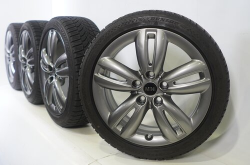 Mini Mini Cooper / S / One / Convertible F55 F56 F57 JCW501 17 inch rims Dunlop Runflat Winter tires Original