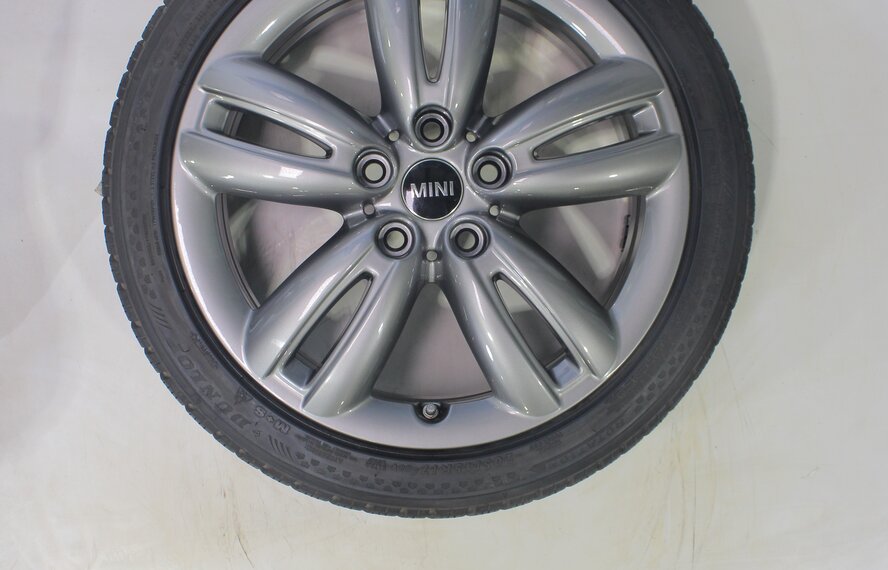 Mini Mini Cooper / S / One / Convertible F55 F56 F57 JCW501 17 inch rims Dunlop Runflat Winter tires Original