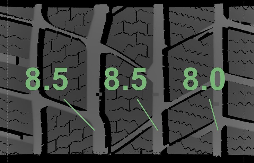 Audi Audi RS6 20 inch rims Continental Winter tires New Original