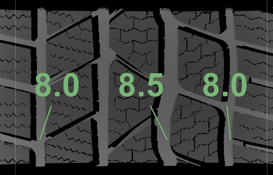 Audi Audi RS6 20 inch rims Continental Winter tires New Original