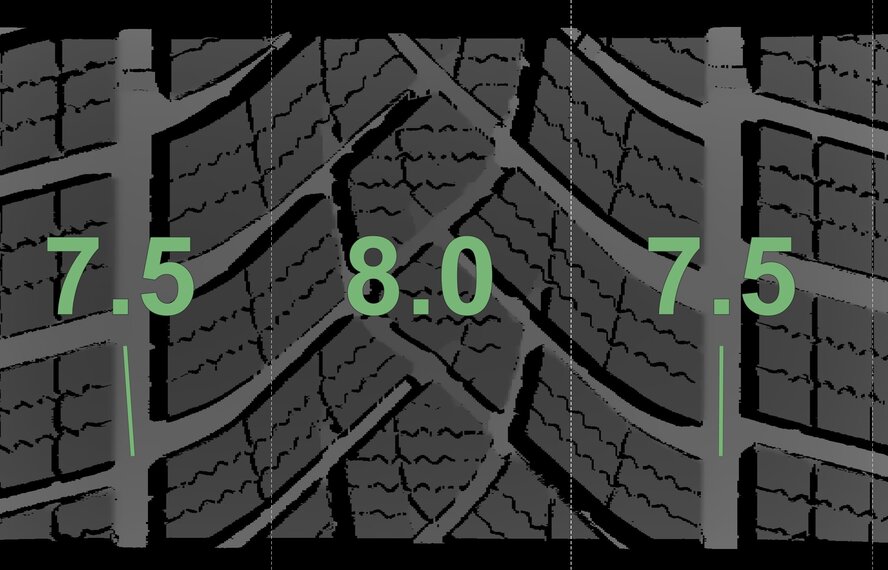 BMW BMW 5 series G30 G31 8 series G14 G15 G16 619 18 inch rims Goodyear Winter tires New Original