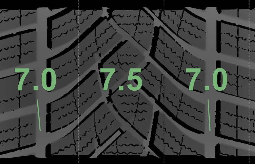 BMW BMW 5 series G30 G31 8 series G14 G15 G16 619 18 inch rims Goodyear Winter tires New Original