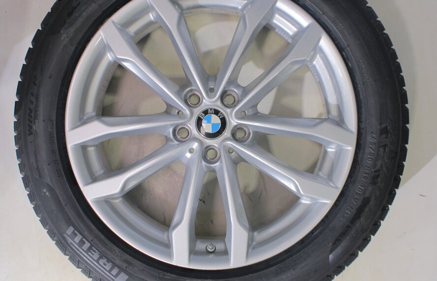 BMW BMW X3 X4 G01 G02 691 19 inch rims Pirelli Runflat Winter tires New Original