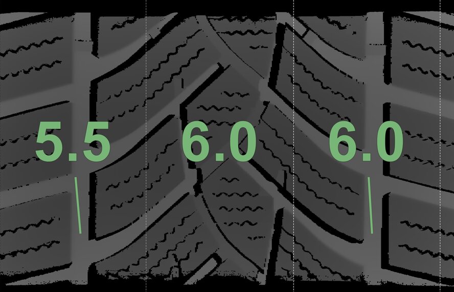 BMW BMW 2 series U06 Active Tourer 838M 18 inch rims Goodyear Winter tires New Original