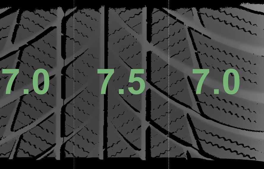 Mini Mini Clubman F54 519 17 inch rims Bridgestone Runflat Winter tires Original