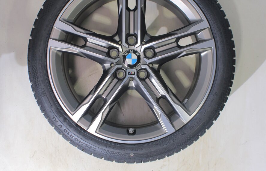 BMW BMW 1 2 series F40 F44 2 series Gran Coupe 556M 18 inch rims Continental Runflat Winter tires New Original