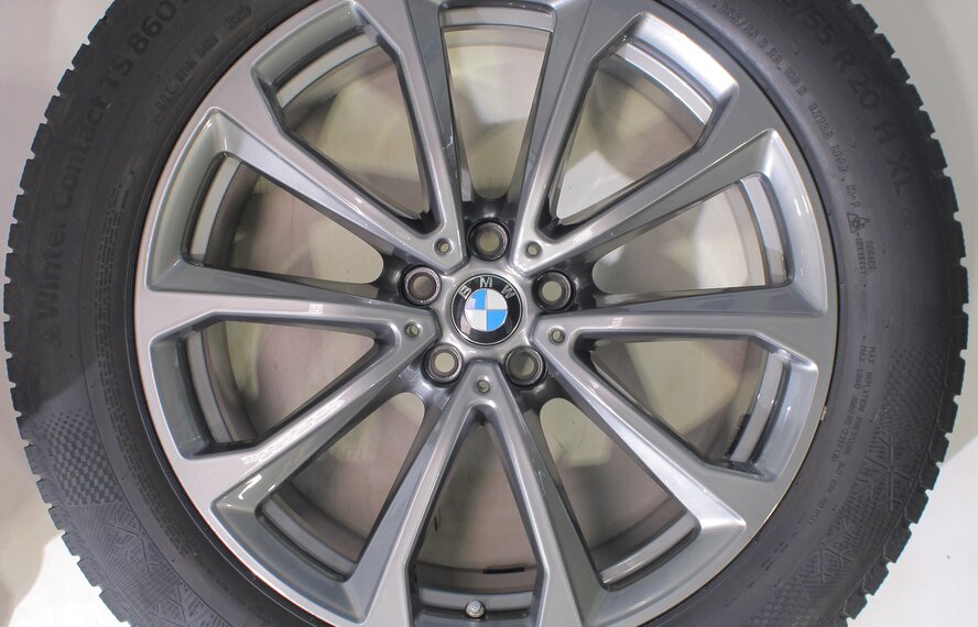 BMW BMW X7 G07 750 20 inch rims Continental Runflat Winter tires Original