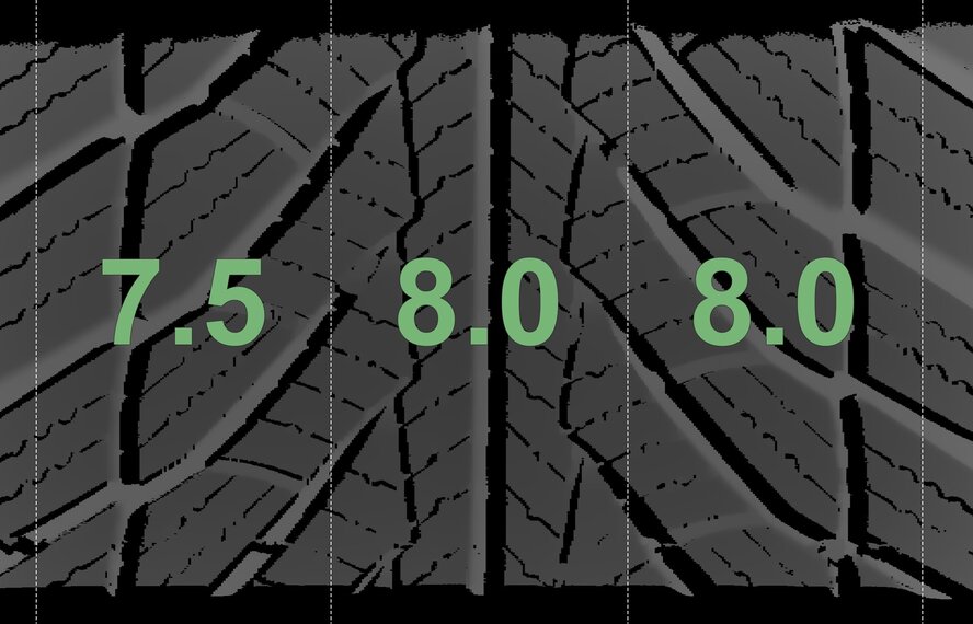 BMW BMW 5 series G30 G31 8 series G14 G15 G16 684 18 inch rims Goodyear Runflat Winter tires Original