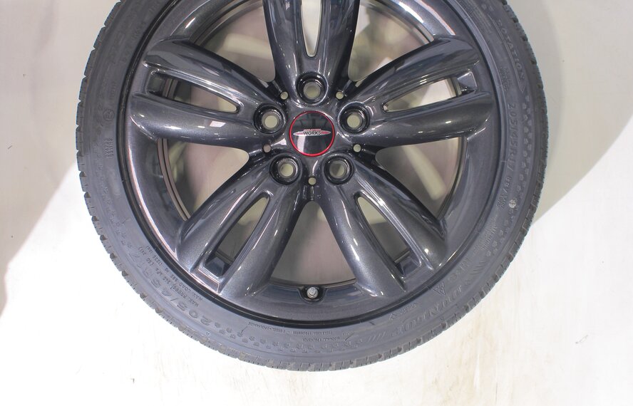 Mini Mini Cooper / S / One / Convertible F55 F56 F57 JCW501 17 inch rims Dunlop Runflat Winter tires Original