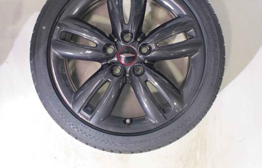 Mini Mini Cooper / S / One / Convertible F55 F56 F57 JCW501 17 inch rims Dunlop Runflat Winter tires Original